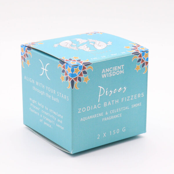 Set de Bombas de Baño del Horóscopo - Piscis - Imagen 2