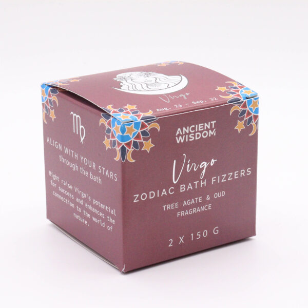 Set de Bombas de Baño del Horóscopo - Virgo - Imagen 2