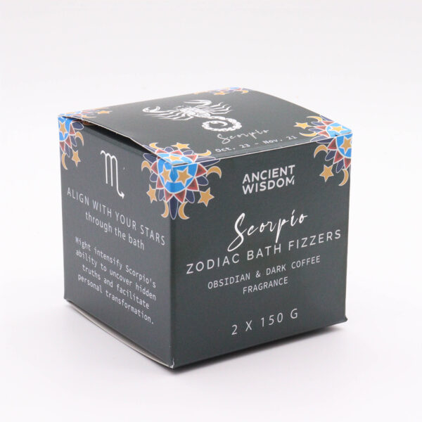 Set de Bombas de Baño del Horóscopo - Escorpio - Imagen 2