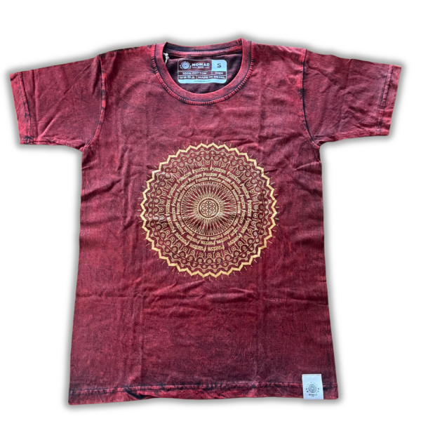 camiseta-mandala-color-granate