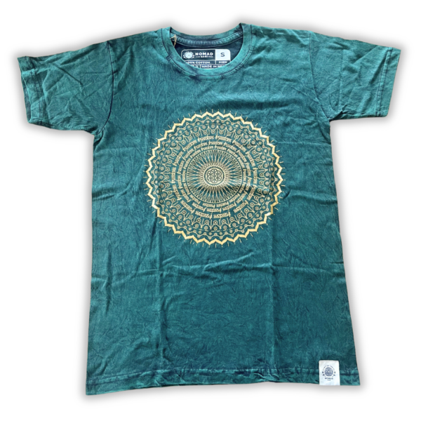 camiseta-mandala-verde
