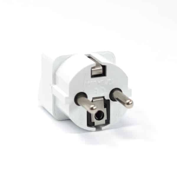 Adaptador de enchufe de Reino Unido a UE - Imagen 2