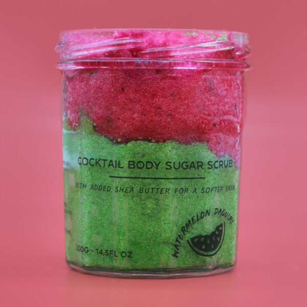 Exfoliante corporal de azúcar perfumado - Daquiri de sandía 300g - Imagen 2