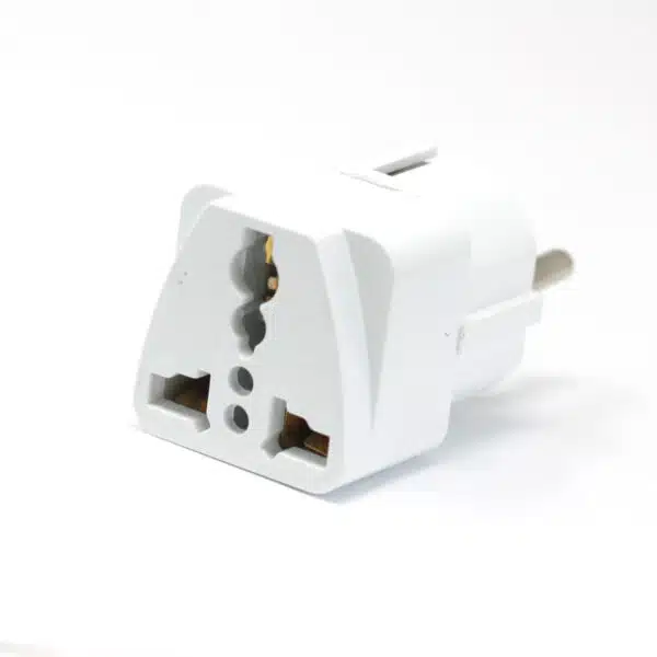 Adaptador de enchufe de Reino Unido a UE
