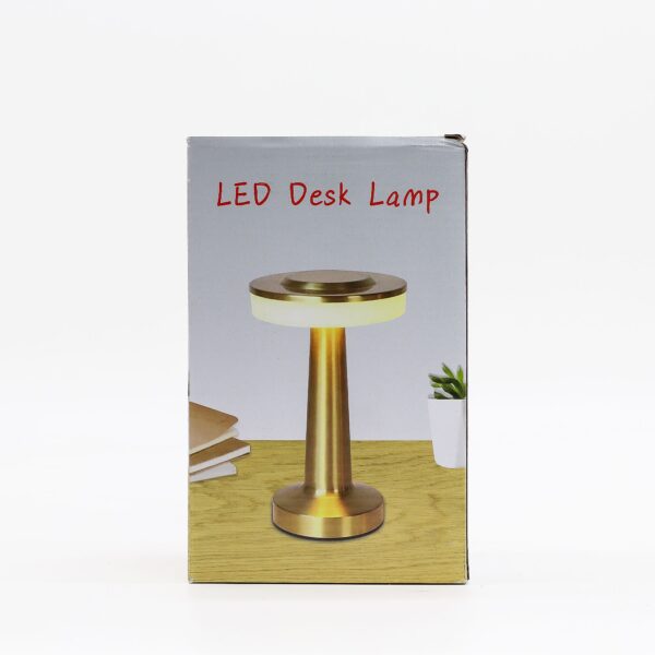 Lámpara táctil - Tallo alto de cobre - USB (C) - Recargable (400 vatios) - Imagen 3