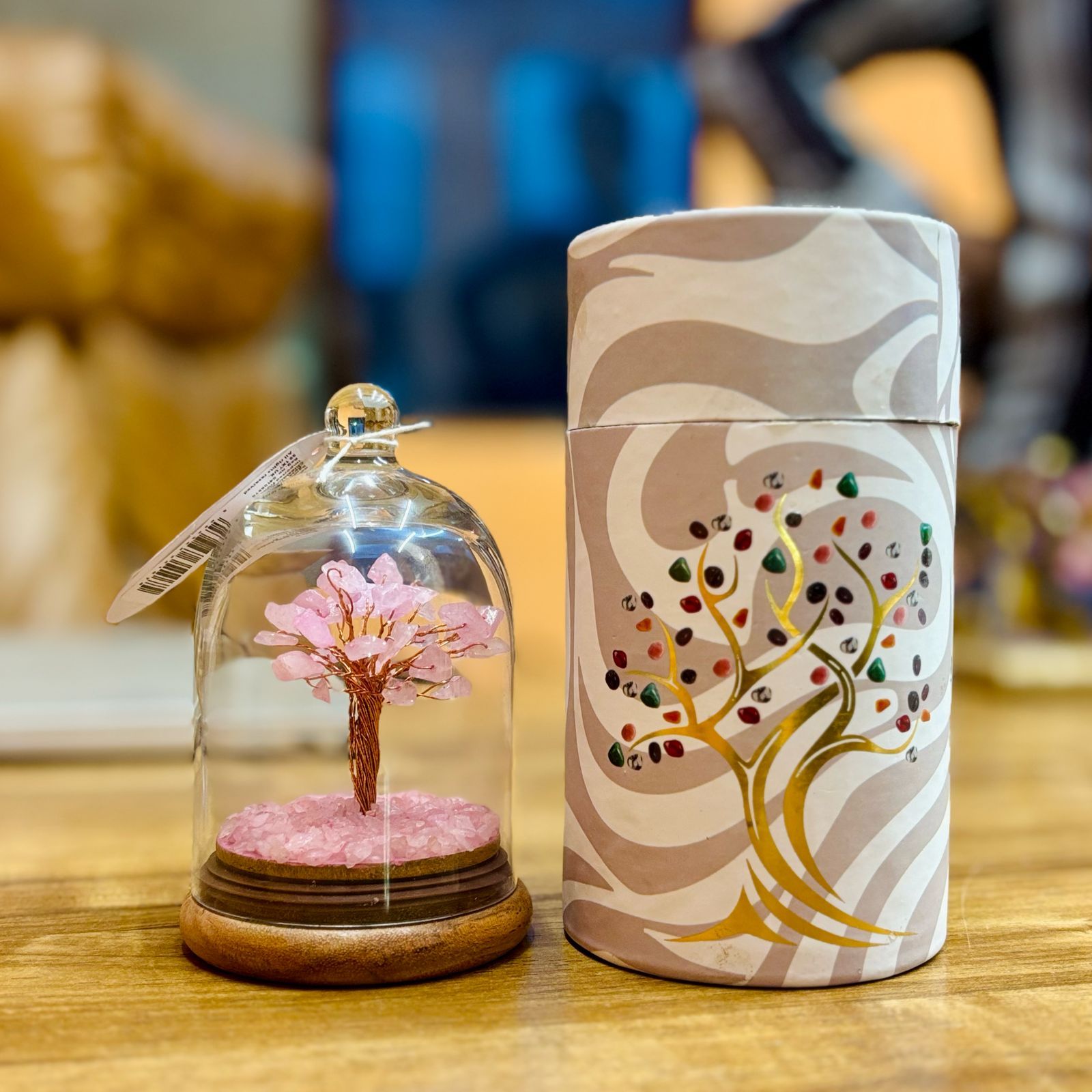 Jardín de cúpula de gemas - cuarzo rosa - 30 trozos de cuarzo