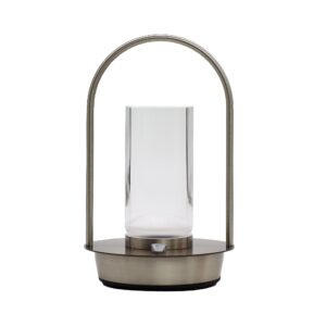 Lámpara táctil - Linterna de cristal - USB (C) - Recargable (2000 vatios)