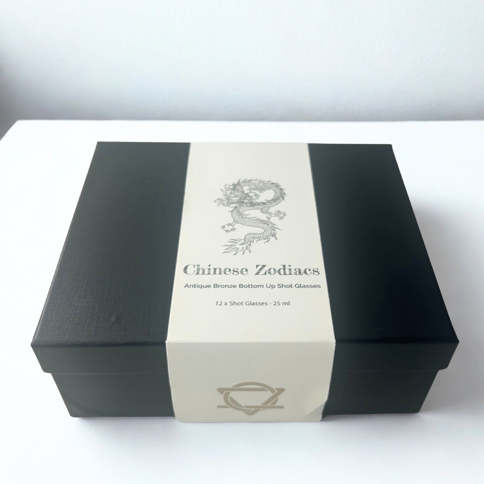 Vasos de chupito Bottom Up (25ml) - Bosque y Criaturas Místicas - Bronce Antiguo - Imagen 3