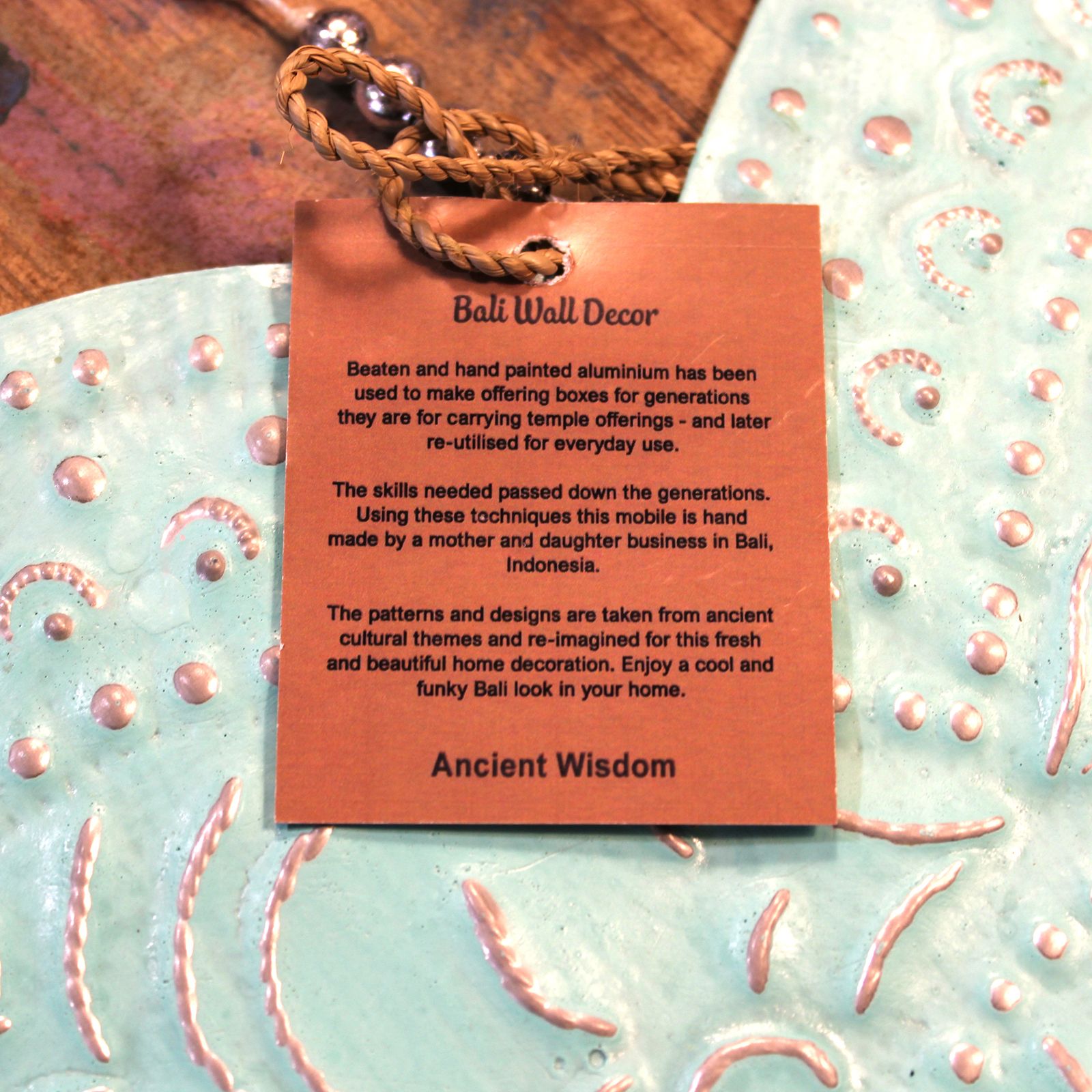 Móvil de aluminio - Piñas - Imagen 10