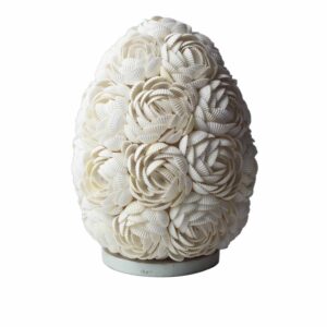 Lámpara Boho Sea Shell - Rosa Ovalada - 20cm