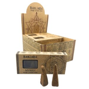 Conos piramidales Banjara Smudge -  Mirra