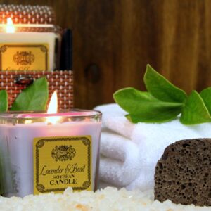 Vela de Cera de Soja - Pepino y menta